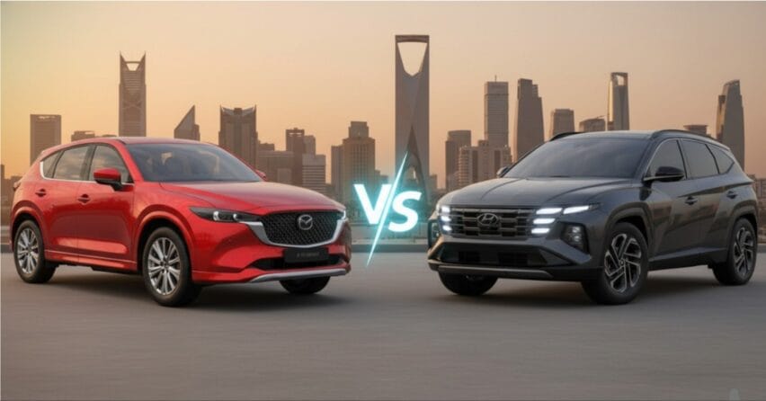 Mazda CX-5 vs Hyundai Tucson: Best Mid-Size SUV Choice for Saudi Buyers