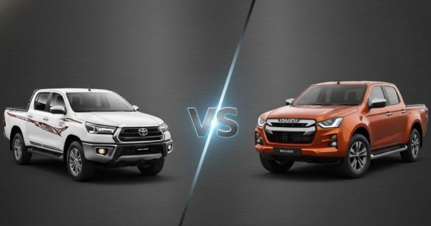 Toyota Hilux vs Isuzu D-Max: Which Pickup Is Better for Saudi Roads in 2025?