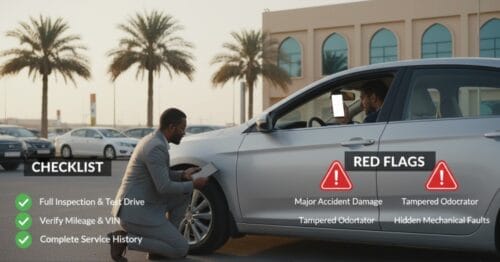 How to Buy a Used Car Safely in Saudi Arabia: Checklist &amp; Red Flags