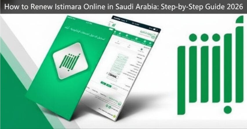 How to Renew Istimara Online in Saudi Arabia: Step-by-Step Guide 2026