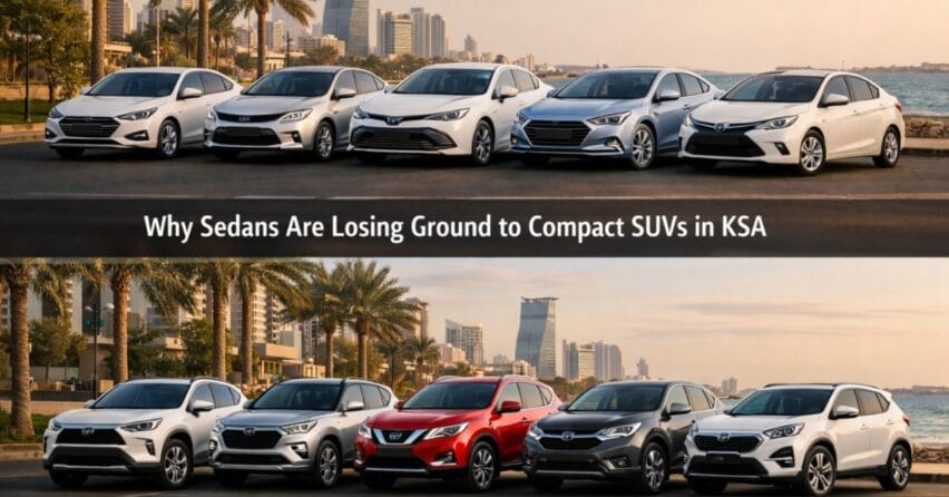Why Sedans Are Losing Ground to Compact SUVs in KSA