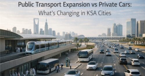 Public Transport Expansion vs Private Cars: What's Changing in KSA Cities
