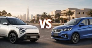 Kia Carens vs Suzuki Ertiga: Which MPV Works Better for Saudi Families?