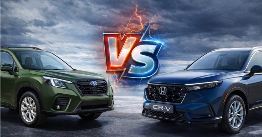 Subaru Forester vs Honda CR-V: Ultimate AWD vs Power Duel on Saudi Roads