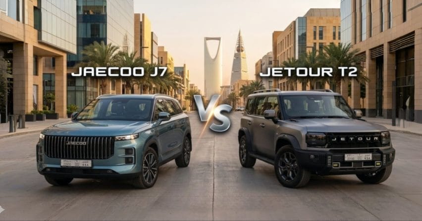 Jaecoo J7 vs Jetour T2: Which New Chinese SUV Fits Saudi Buyers Better?