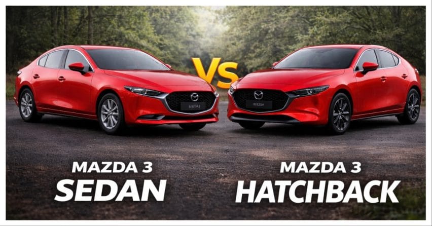 Mazda 3 Showdown: Sedan vs. Hatchback – Which One is Right for You?