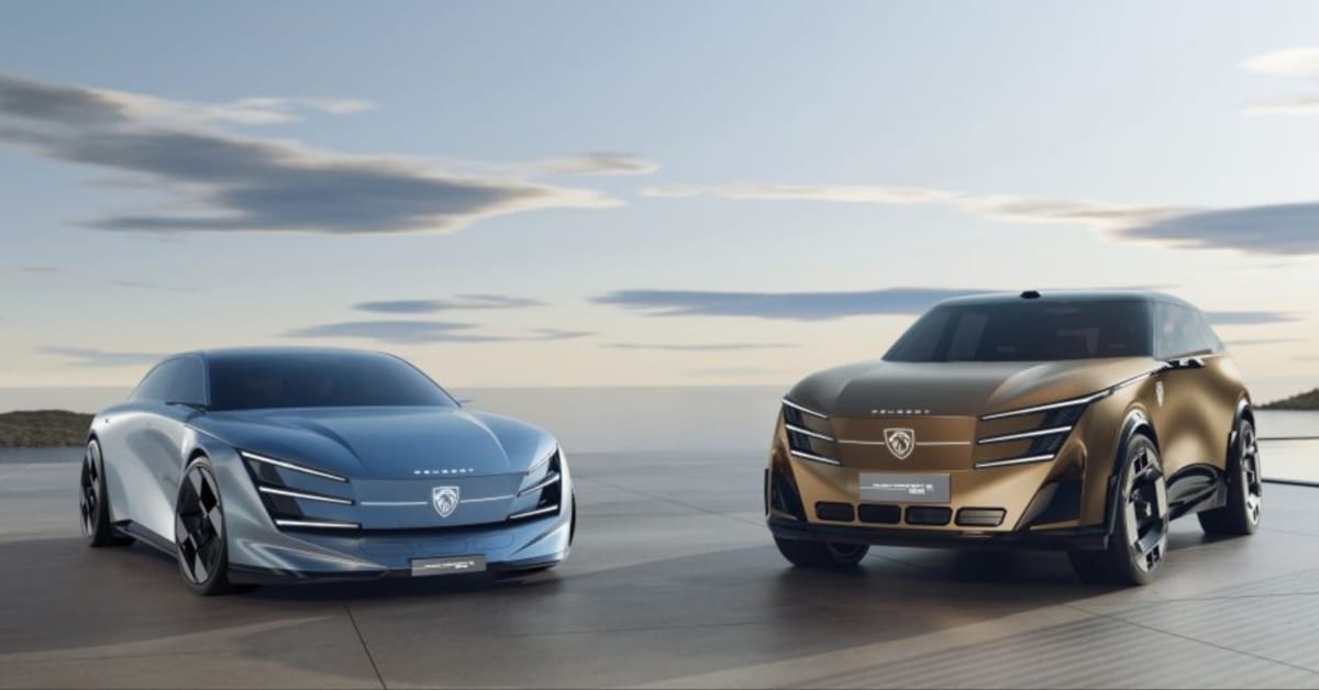Peugeot debuts the Concept 6 and Concept 8 at the 2026 Beijing International Auto Show