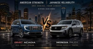 Power vs Reliability: GMC Acadia Battles Honda Pilot in KSA